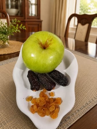 Handmade White Snack Serving Tray