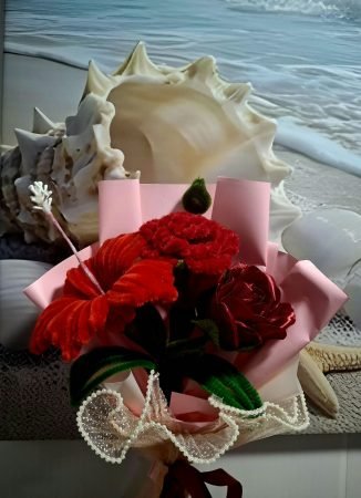 Red Color Handmade Gift