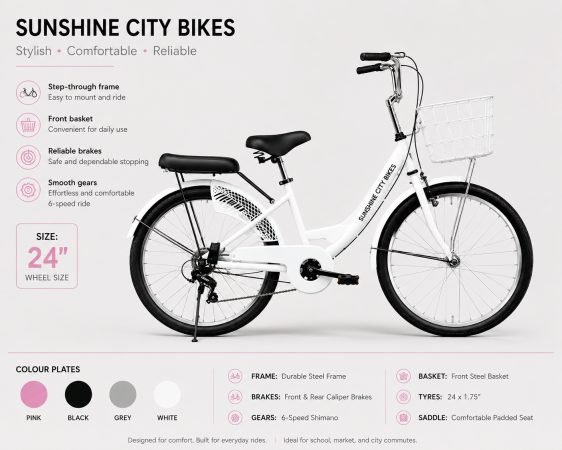 Sunshine City Bikes – 24”