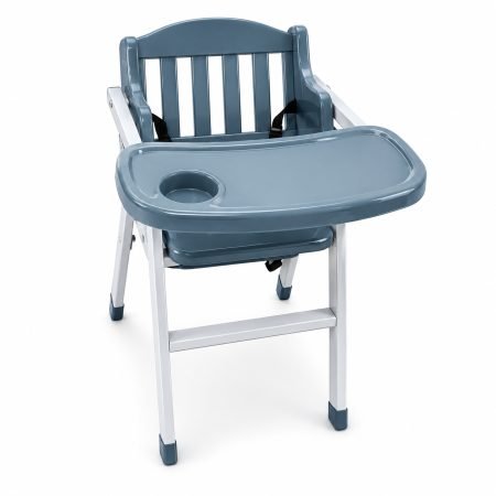 Plastic & Metal Baby High Chair