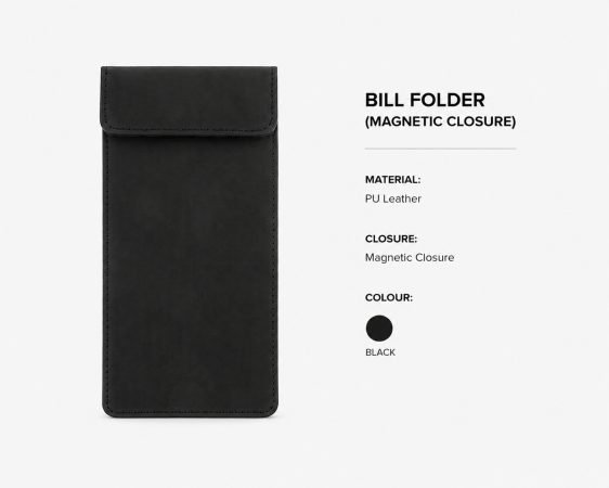 Bill Folder (Magnetic Closure)
