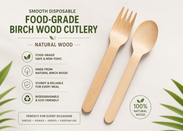 Wooden Spoon and Fork