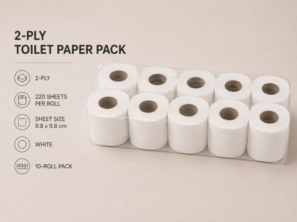 Toilet Paper 10 Rolls