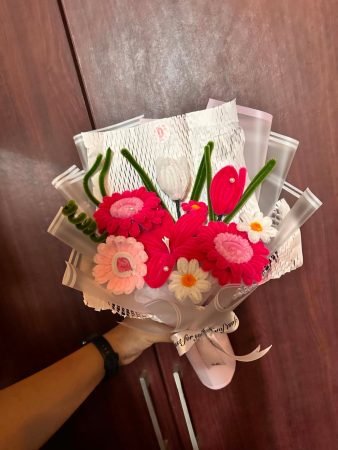 Handcrafted Floral Bouquet 💖🌸