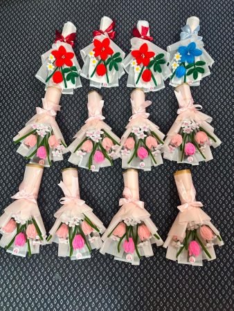 Handcrafted Tulip Bouquet 💖🌷