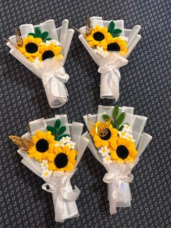 Handcrafted Sunflower Bouquet 💛🌻