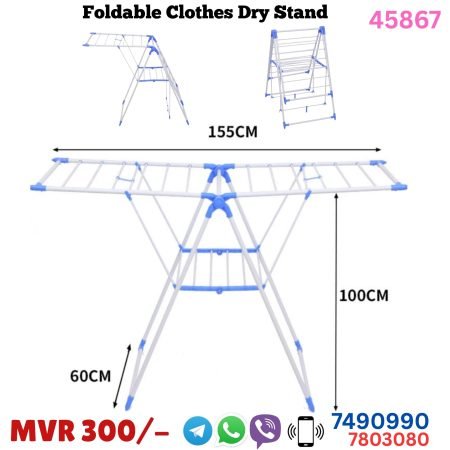 Foldable Clothes Drying Stand