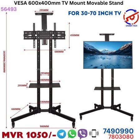 Mobile TV Stand (30–70")