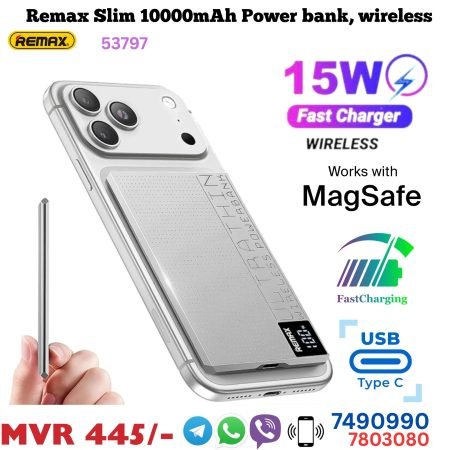 Remax Slim 10000mAh Wireless Power Bank