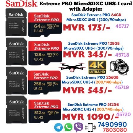 SanDisk Extreme PRO microSDXC Card