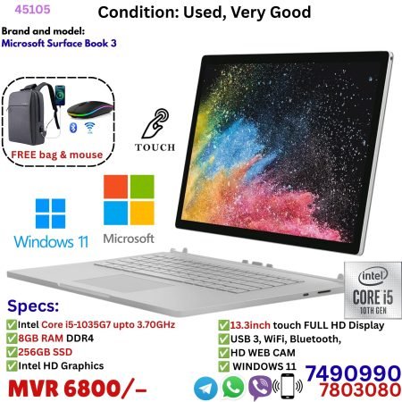 Microsoft Surface Book 3 (Used – Very Good)