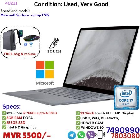 Microsoft Surface Laptop 1769 (Used – Very Good)