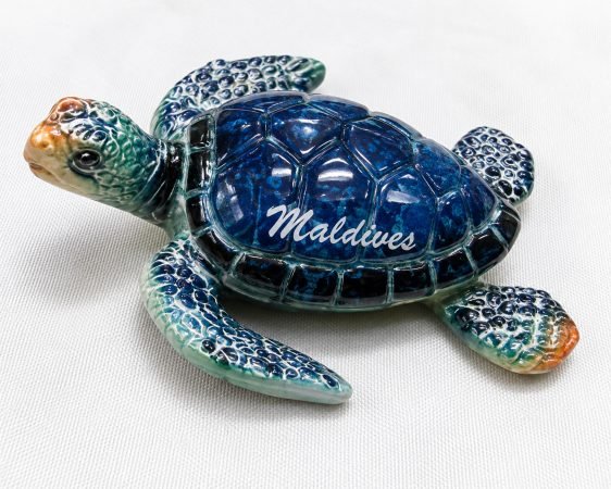 Resin Blue Turtle Magnet