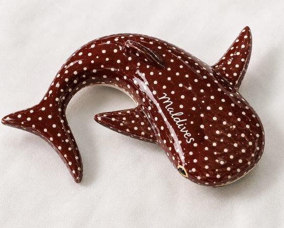 Wooden Whale Shark Magnet