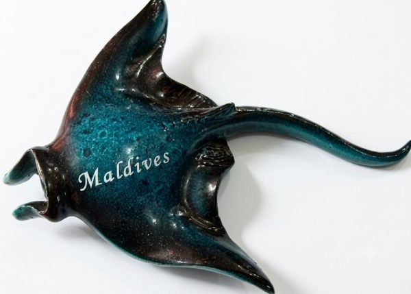 Resin Blue Manta 15Cm