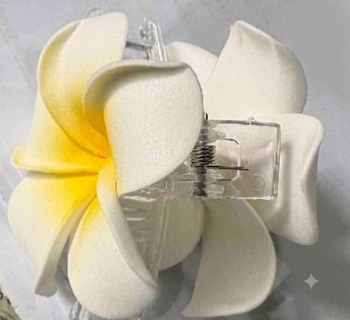 Double Flower Hair Clip
