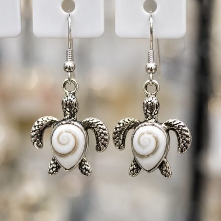 Silver Earring Turtle Silver Eye