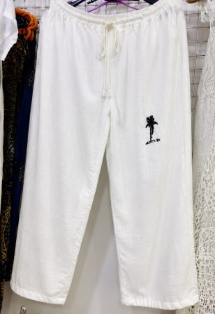 Linen Pants White