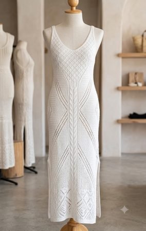 Ladies Modern Net Dress