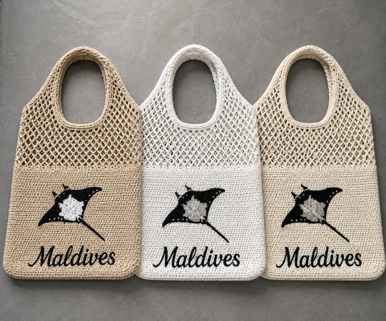 Maldives Embroidery Netbag