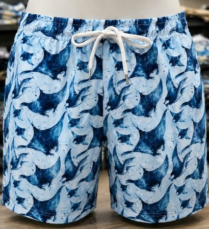 Beach Shorts With Mesh Liner