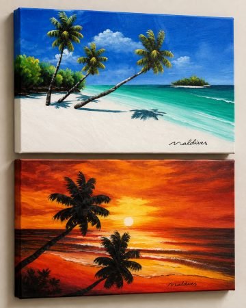Painted Canvas (30X20Cm)