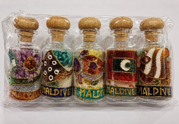 Sand Bottle Pack Gold 5 In 1 Pack