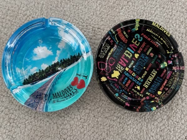 Glass Ash Tray