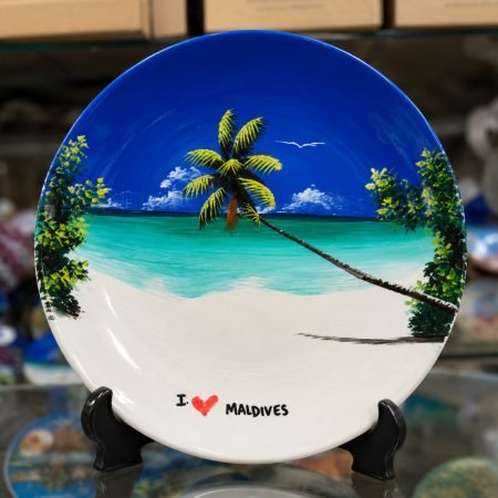 Painted Ceramic Plate
