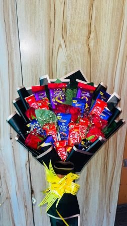 Chocolate & Snack Gift Bouquet