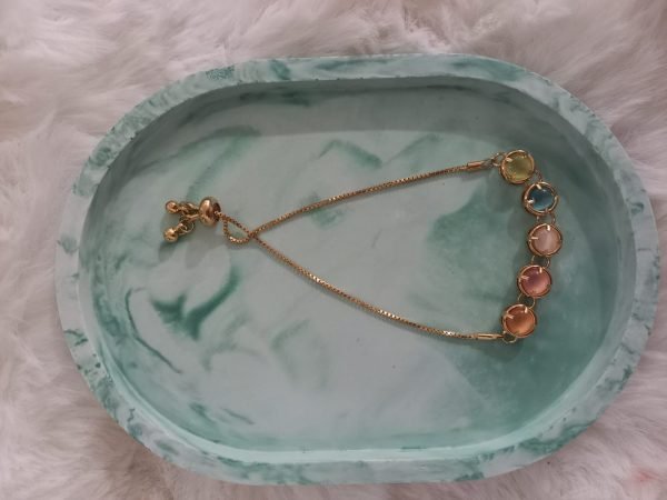 Handmade Green Jewellery Tray
