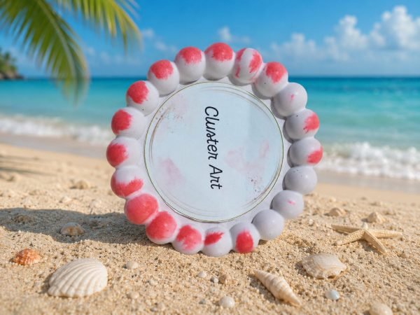 Personalised Pink Round Photo Plaque