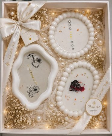Personalised Resin Gift Set
